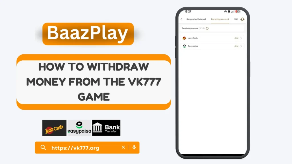 VK777 withdraw